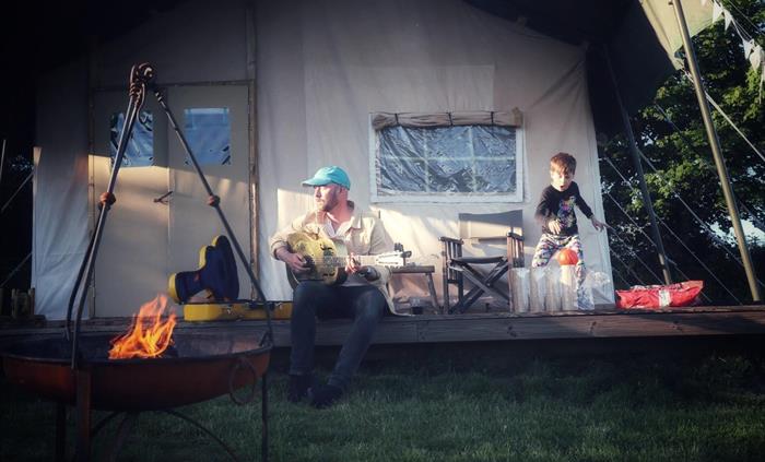 Enjoy summer evenings around the campfire just being together in nature - simple pleasures.